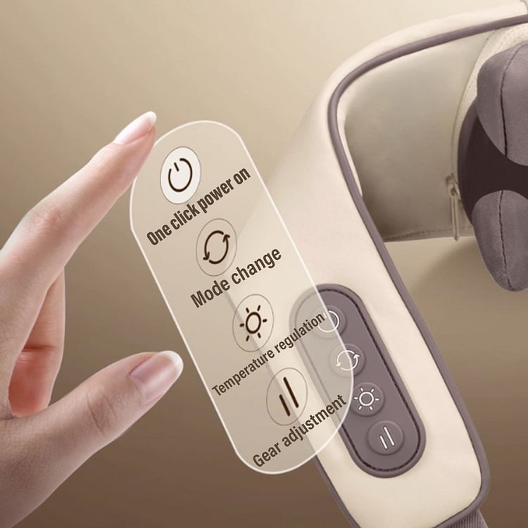 Neck and Shoulder Massagers with Heating
