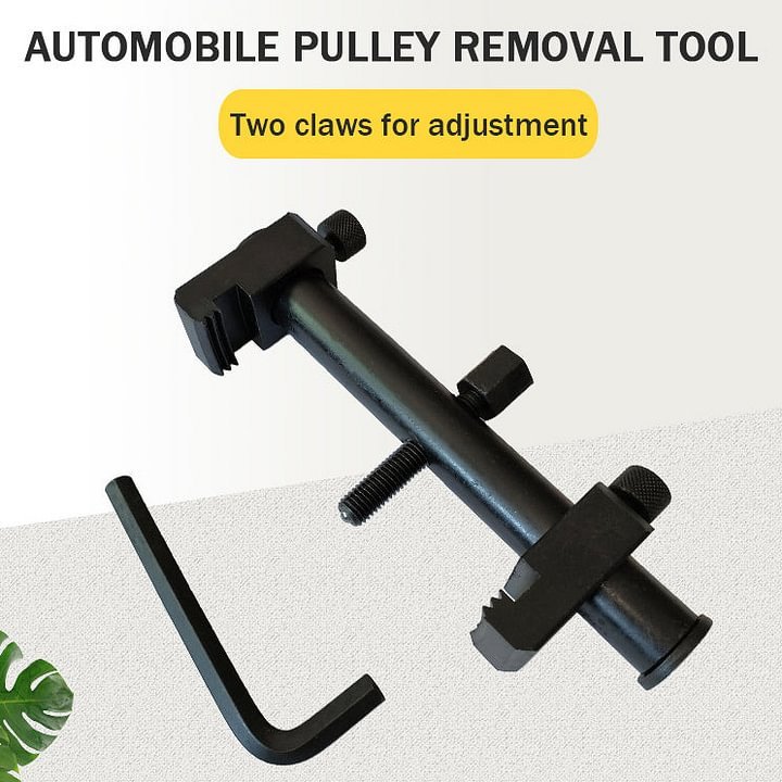 Automobile pulley removal tool
