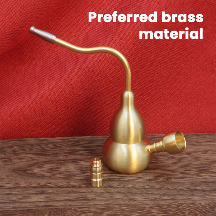 🔥 Brass Gourd Filter Pitcher