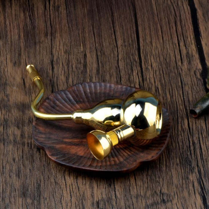 🔥 Brass Gourd Filter Pitcher