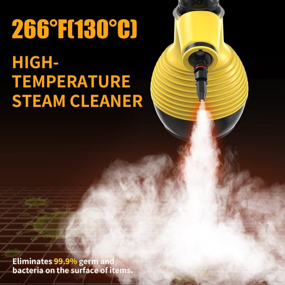 Pressurized Multi-Surface Steam Cleaner (with 10pcs Accessories )