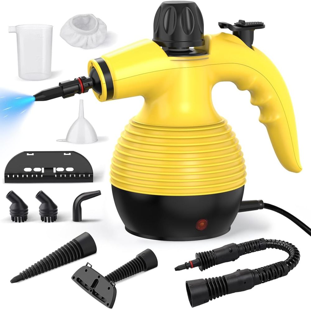 Pressurized Multi-Surface Steam Cleaner (with 10pcs Accessories )
