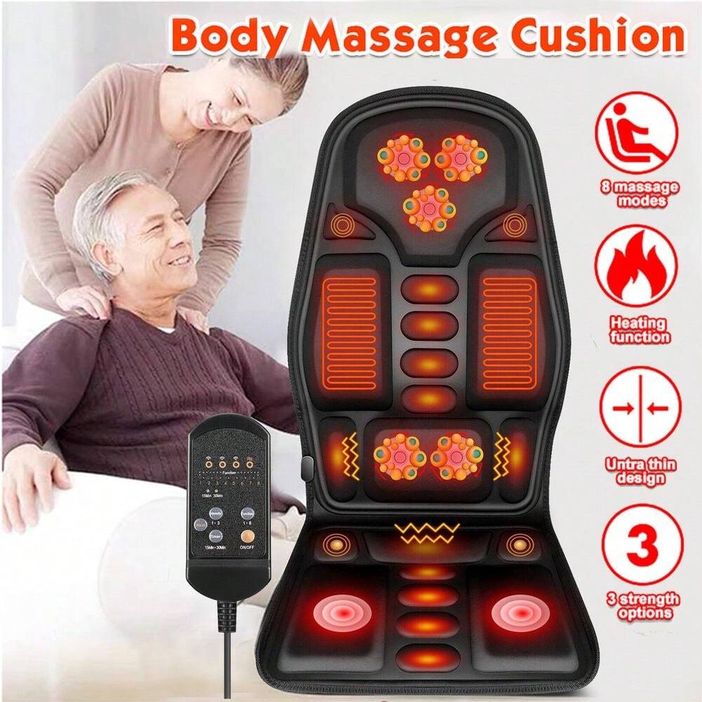 8 Modes Massage Seat Cushion Heated
