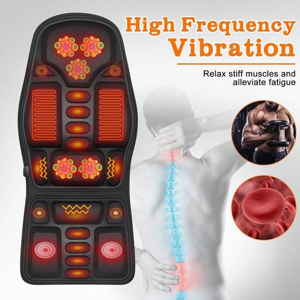 8 Modes Massage Seat Cushion Heated
