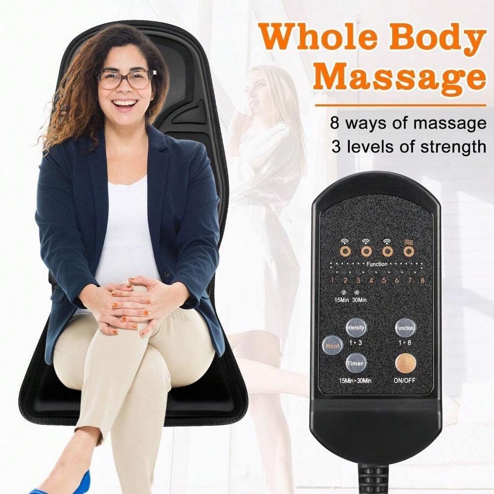 8 Modes Massage Seat Cushion Heated