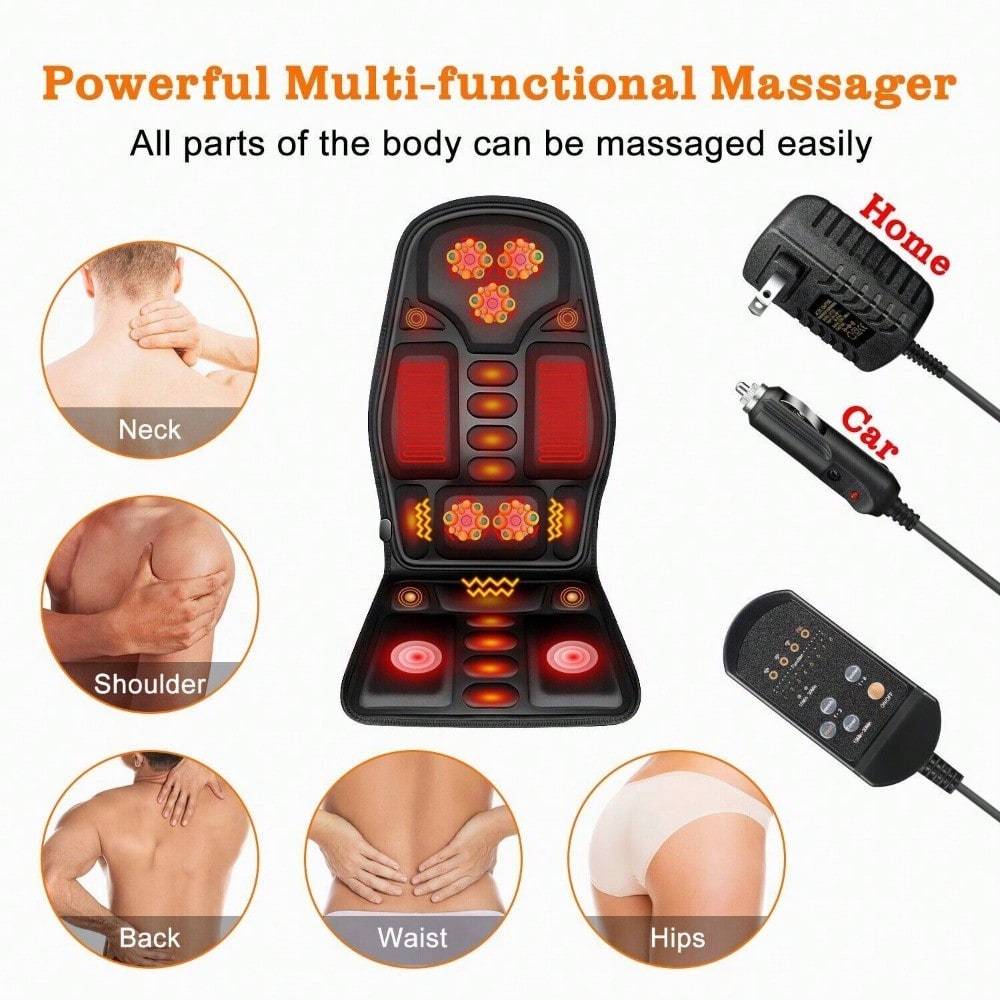 8 Modes Massage Seat Cushion Heated
