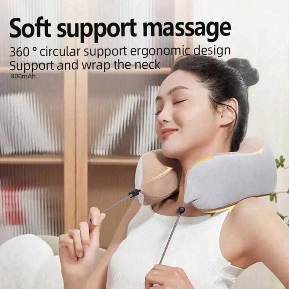 Electric Neck Massager (With Durable Memory Sponge）