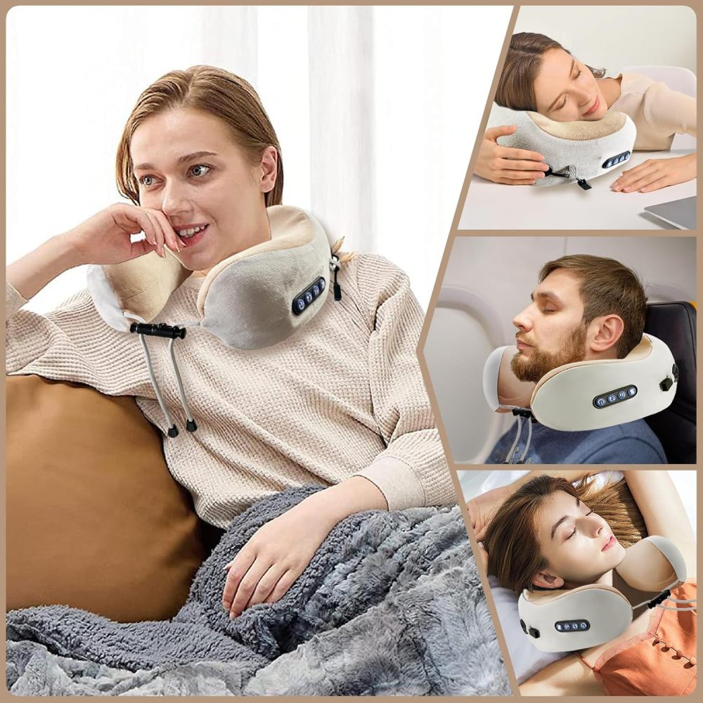 Electric Neck Massager (With Durable Memory Sponge）