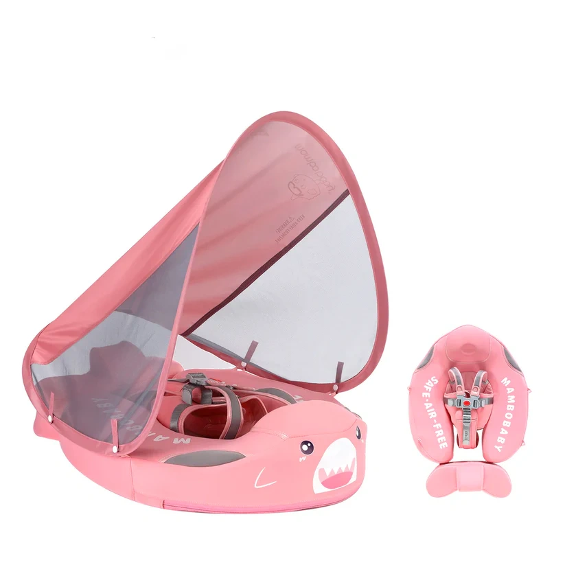 Baby Pool Float Ring With Sunshade