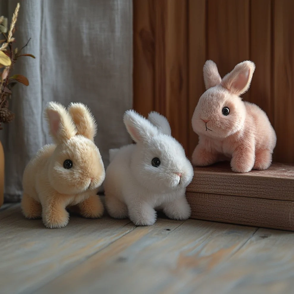 🐇Easter Surprise: 70% OFF on My Realistic Bunny Toy! 🐇 Don't Miss Out!