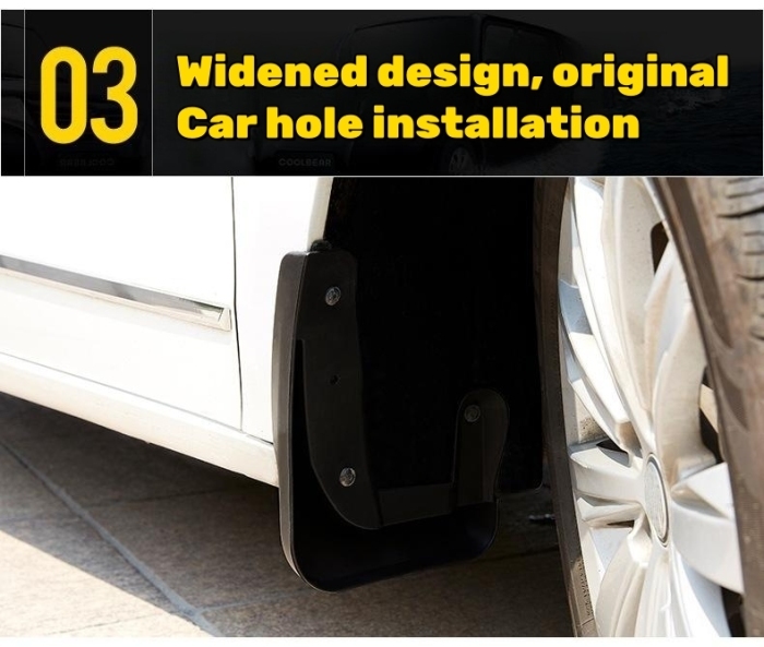 Car anti-sediment protection car paint fender（4pc）