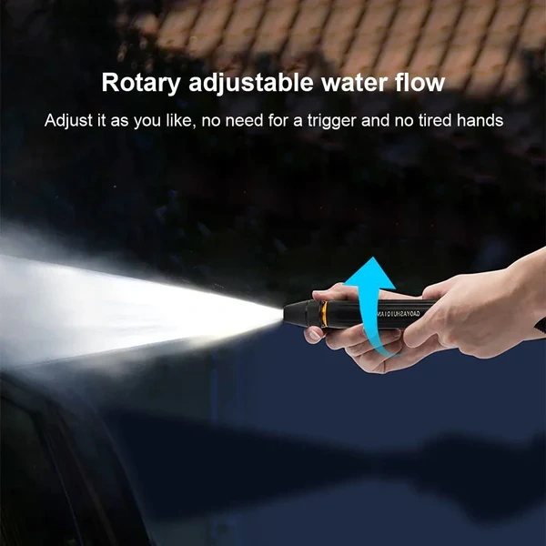 Multi-Function High-Pressure Garden Spray Gun – Adjustable Hose Nozzle for Watering & Cleaning 🚿🌼