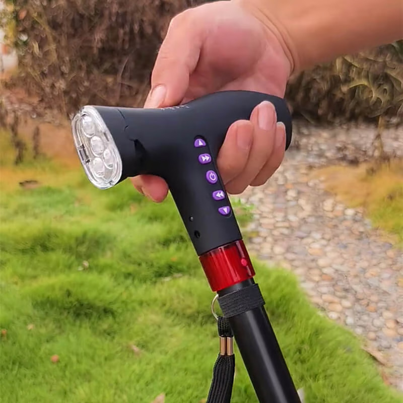 49% OFF Today Only - Smart Walking Cane With Automatic Alarm When The Elderly Fall Down