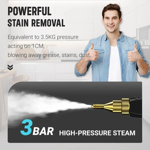 🔥Hot Sale🔥2500W Handheld High-Temperature Pressurized Steam Cleaner  🔥Hot Sale🔥2500W Handheld High-Temperature Pressurized Steam Cleaner