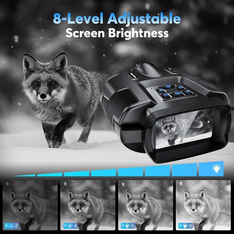 4K Infrared Night Vision Goggles, Binoculars (Free 64G memory card)