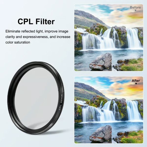 🔥2025 New arrivals - 52/67MM Phone Lens Filter Kit For All Phones Models
