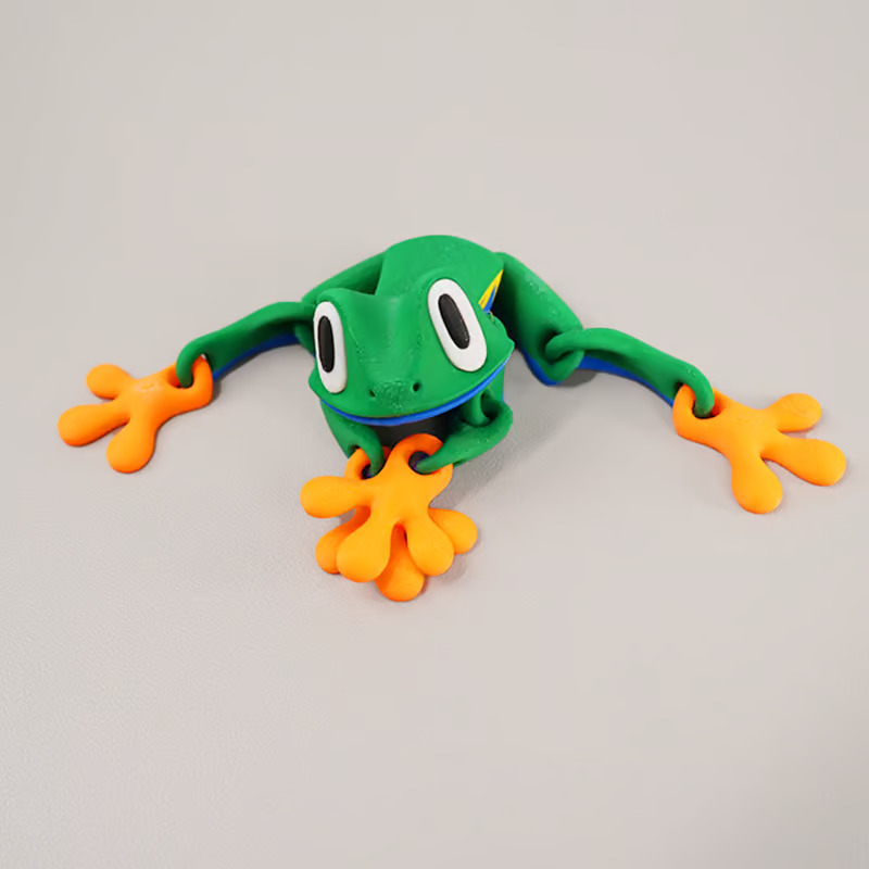 🐸 3D Printed Magnetic Frog Refrigerator Magnet🔥