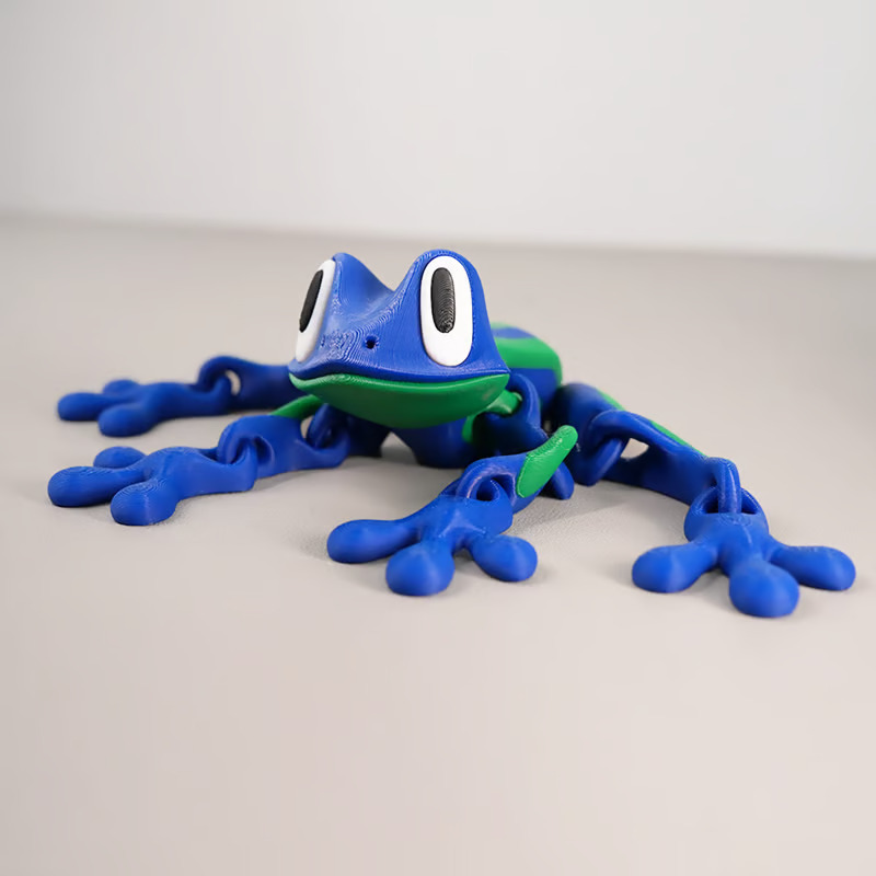 🐸 3D Printed Magnetic Frog Refrigerator Magnet🔥