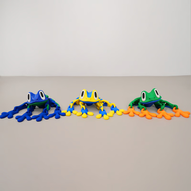 🐸 3D Printed Magnetic Frog Refrigerator Magnet🔥