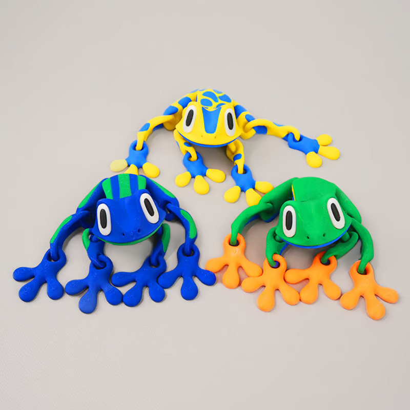 🐸 3D Printed Magnetic Frog Refrigerator Magnet🔥
