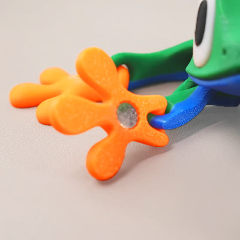 🐸 3D Printed Magnetic Frog Refrigerator Magnet🔥