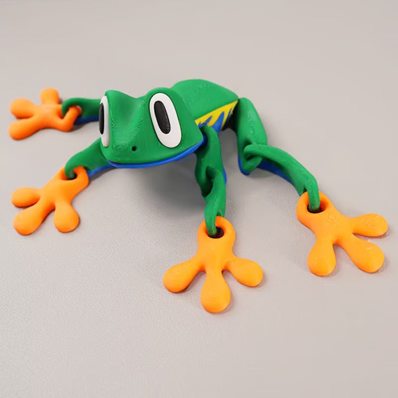 🐸 3D Printed Magnetic Frog Refrigerator Magnet🔥