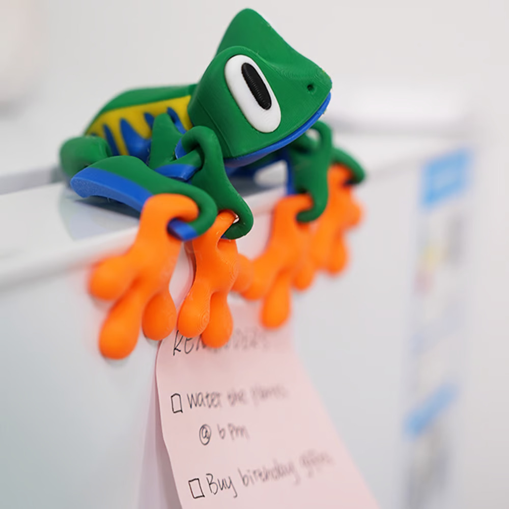 🐸 3D Printed Magnetic Frog Refrigerator Magnet🔥