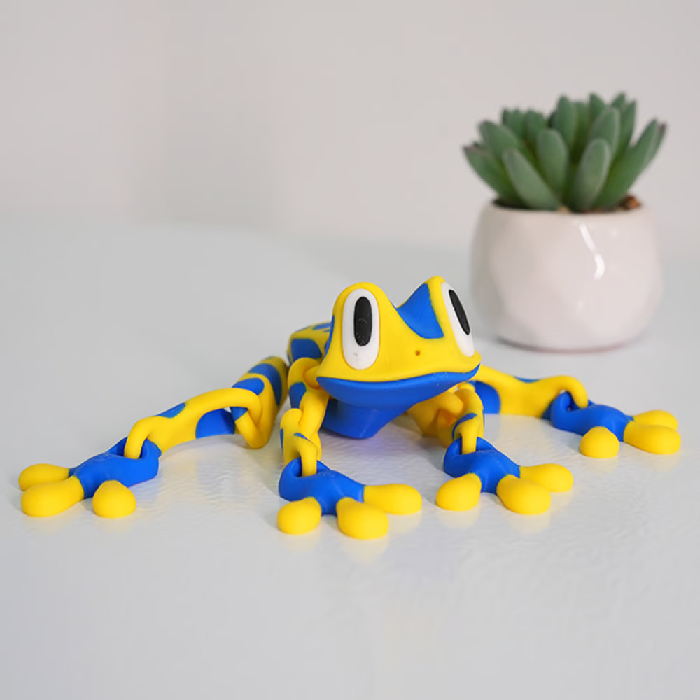 🐸 3D Printed Magnetic Frog Refrigerator Magnet🔥