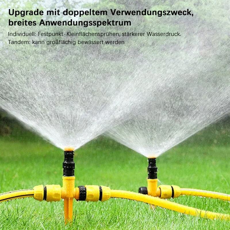 2 KAUFEN, 1 GRATIS-360° automatisch rotierender Rasensprenger