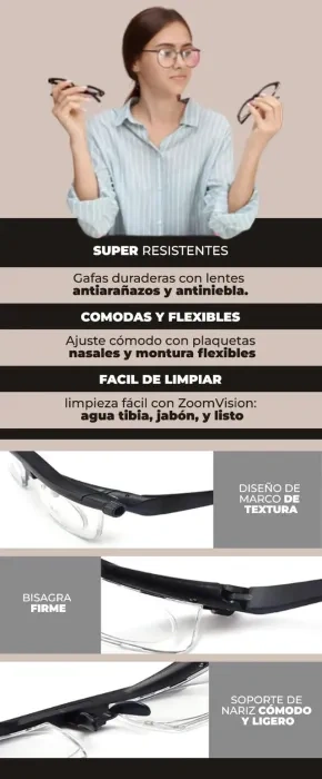 MAX VISION™ Adjustable Lenses | Instant Visual Clarity