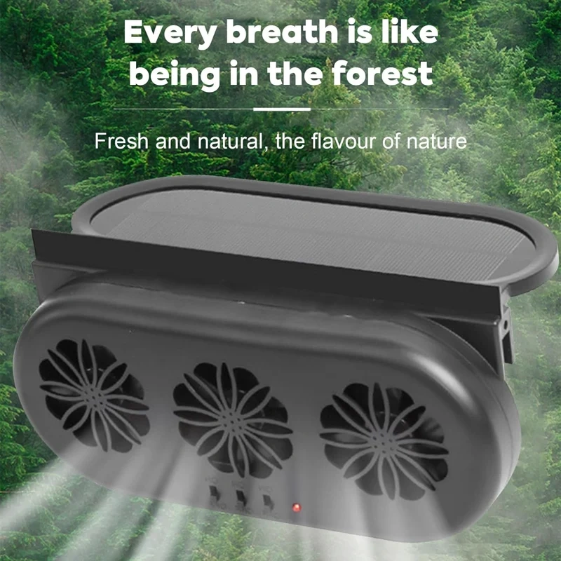 Autogenous Fan (🔥HOT SALE NOW 49% OFF🔥) The New Solar Car Cooling Artifact [air ...