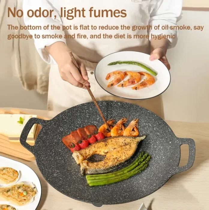 🔥Last Day 50% Off 🔥Multi-function medical stone grill pan non-stick pan