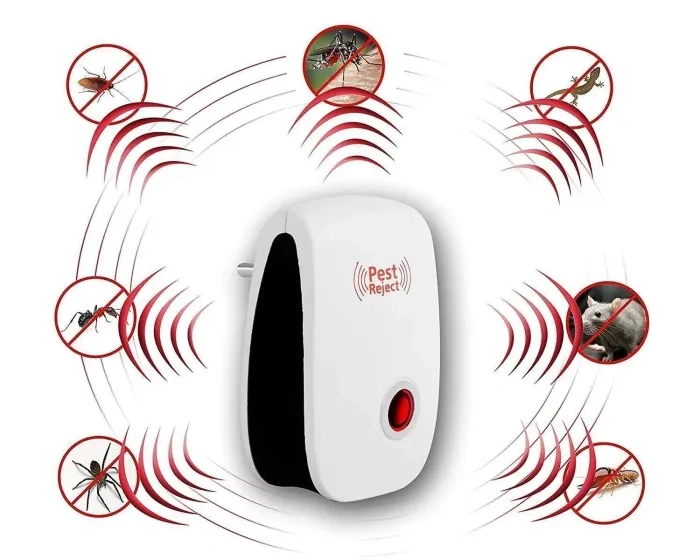 🎁Ultrasonic Pest Repeller for Mosquito, Cockroaches, Rats, Ants, Lizards, Spiders, Etc: Keep Your Family Safe and Healthy