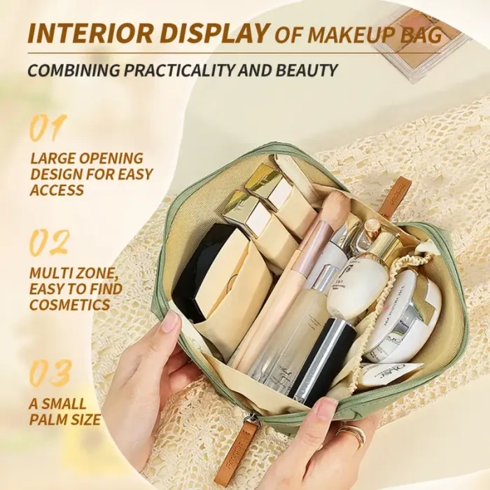 50%OFF- Women Mini Portable Large Capacity Cosmetic Bag