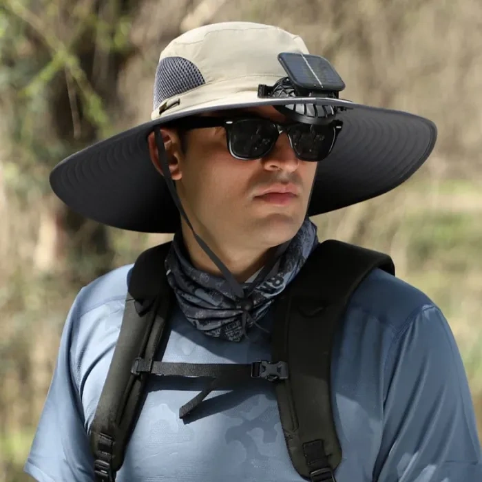 BrisaGear™ Solar Fan Hat
