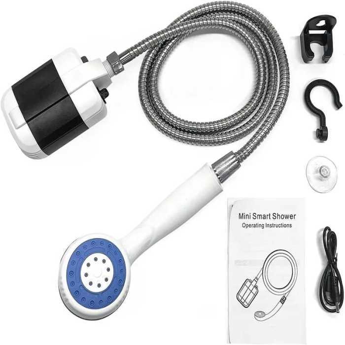 Portable camping shower