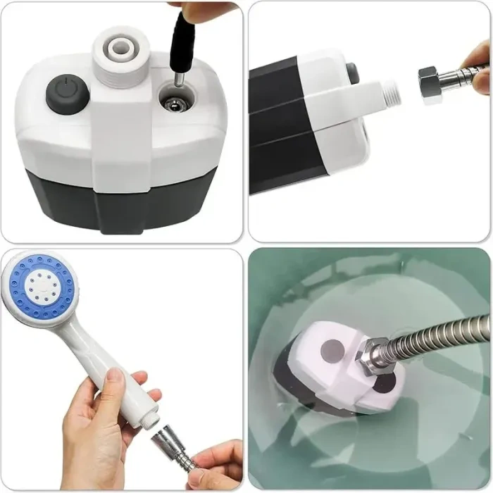 Portable camping shower
