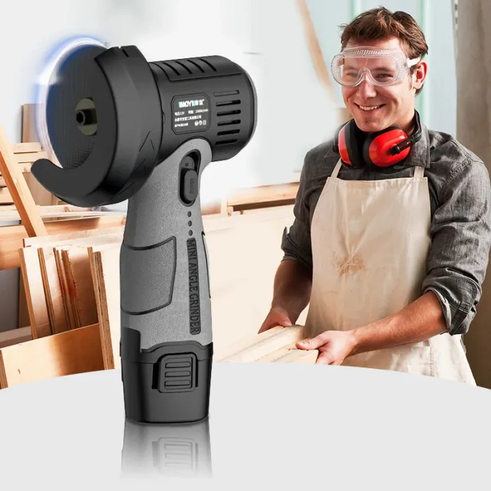 ⏳Time-limited Special Discount🧰12V Mini Angle Grinder with Cutting Disc