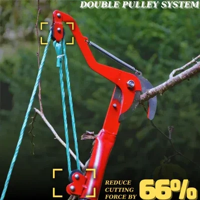 (🔥HOT DEAL) High-altitude Branch Cutting Scissors Are Safe And Labor-Saving