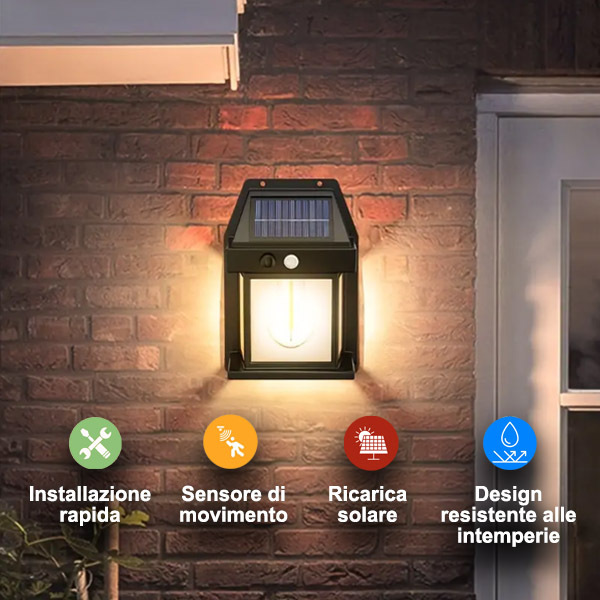 Solar Motion Sensor Light for Outdoor