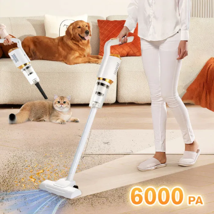 2025 Specials 49% Off Cordless Vacuum Cleaner – 6000PA Powerful Suction for Home & Car