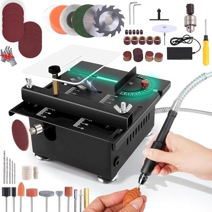 ⏰ Exclusive Discounts, Don’t Miss Out!🔥Multi-functional Mini Precision Table Saw