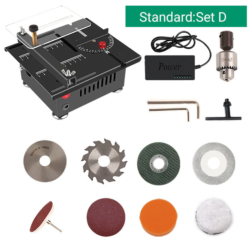 ⏰ Exclusive Discounts, Don’t Miss Out!🔥Multi-functional Mini Precision Table Saw