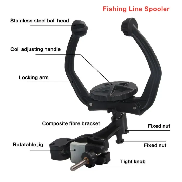 🎁Summer Big Sale-30% OFF🐠Fishing Line Winder Spooler