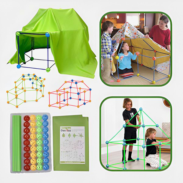 3D MAGIC FORT BUILDING KIT | FORTKID