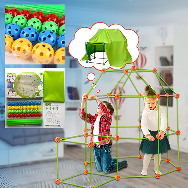 3D MAGIC FORT BUILDING KIT | FORTKID