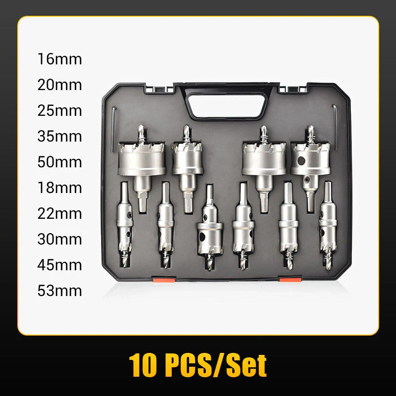 💥Hot Sale🛠️ Carbide-Tipped Hole Cutter for Metal