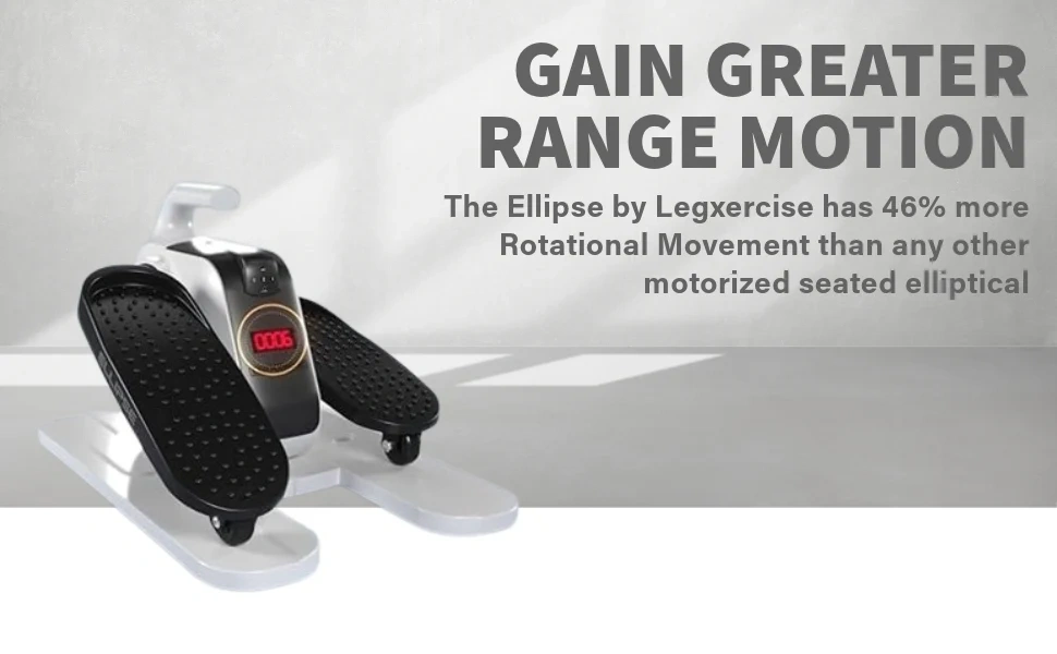 Ellipse by LegXercise: Motorized Elliptical - Power Assisted Movement