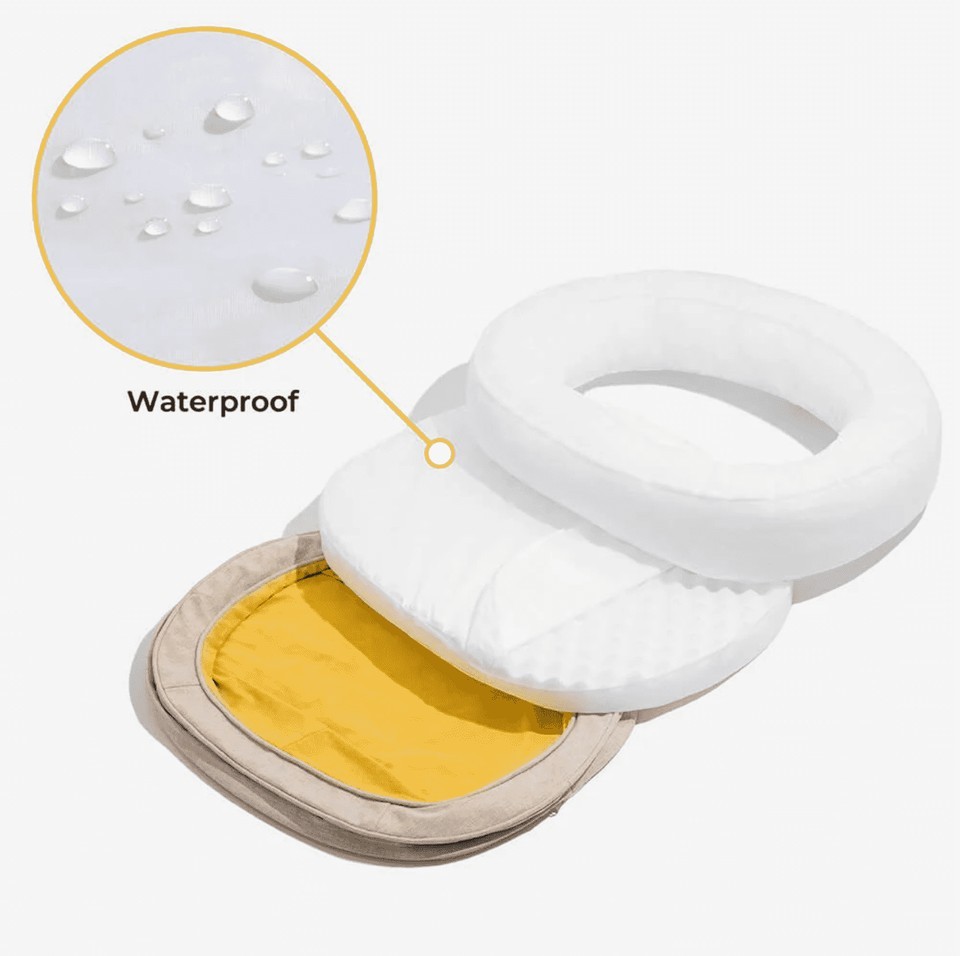 Cuddle into Cloud-Like Comfort: The Dreamy Donut Pet Bed