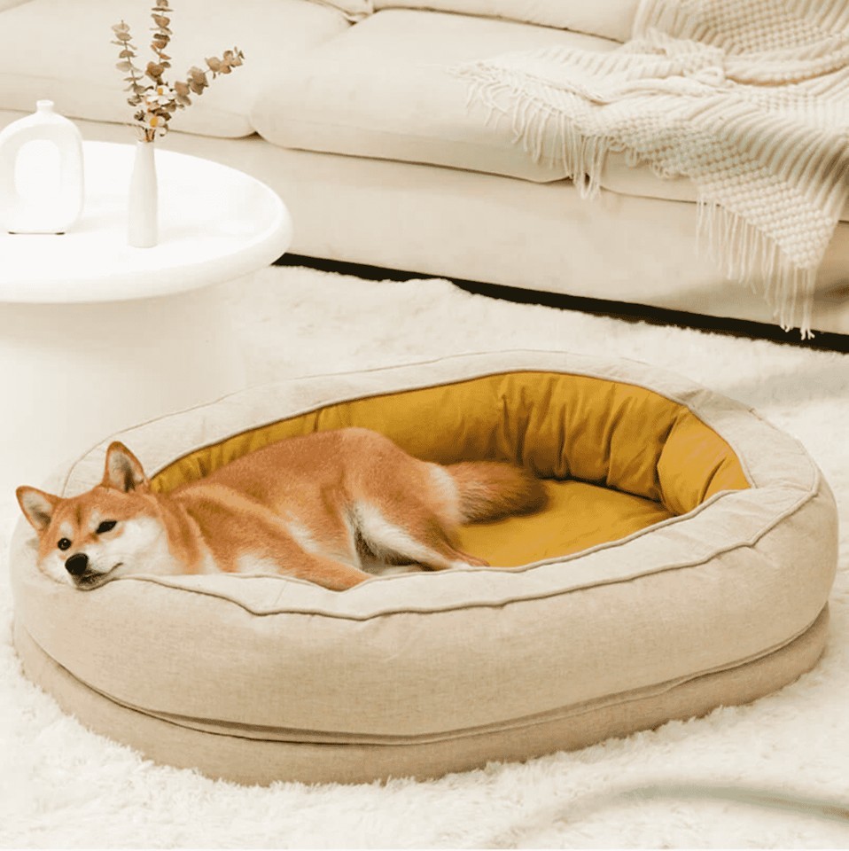 Cuddle into Cloud-Like Comfort: The Dreamy Donut Pet Bed